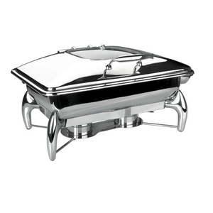 Hot Selling 2026 Artisanal Hammered Silver Stainless Steel <b>Buffet</b> <b>Chafing</b> <b>Dishes</b> Gold Food Warmer Elegant Catering Equipment - Product Image 4