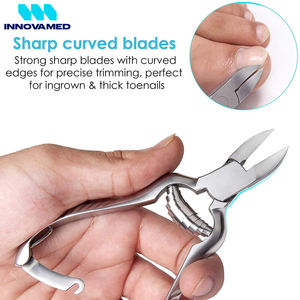 Instrumentos manuales de Podología, cortaúñas de acero e inoxidable, cortadores y pinzas para uñas gruesas, limas de uñas para uñas - Product Image 3