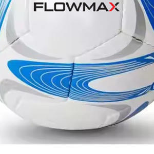 Flowmax ลูกฟุตบอล5กาตาร์ทำจากหนัง PU วัสดุฟุตบอลสวมใส่ยากและเย็บสำหรับกีฬากลางแจ้งในร่มขนาดผู้ใหญ่ - Product Image 5