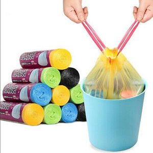Bolsas de Basura Blancas de 6 Galones con Cordón, Forros para Contenedores de Basura, 17” x 20”, Paquete de 100 Unidades, de Fabricante Vietnamita con Precio Competitivo - Product Image 3