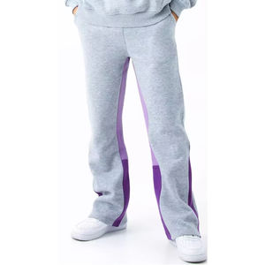 Conjunto de sudadera con capucha y pantalones de chándal Unisex de alta calidad, chándal de Jersey Vintage, pantalón acampanado de sudor personalizado, lavado ácido para hombre - Product Image 6