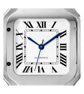 PJ Classic Square Two Tone <b>Women</b> <b>Watch</b> Quartz Movement Stainless Steel <b>Bracelet</b> Luxury Fashion Wristwatch Gift - Product Image 4