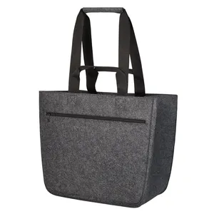 Sacs fourre-tout promotionnels durables Softbasket en feutre doux pour le merchandising - Product Image 3
