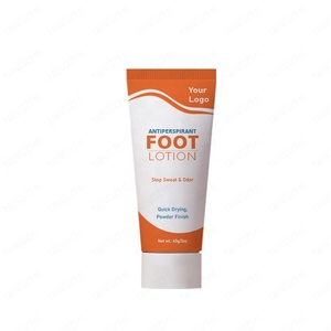 Lotion antisudorifique végétalienne efficace de longue durée pour les pieds de marque privée soins du corps pour les pieds et arrêter de transpirer et malodorant - Product Image 1