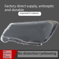 Lentille de phare avant LED pour Subaru Forester 2013-2015, cache de phare, coque transparente en plastique PC, boîtier de protection transparent
