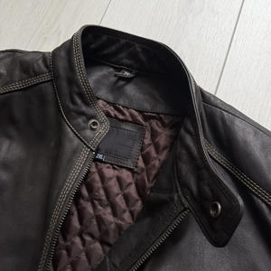 Veste en cuir pour femmes, vente en gros, styles de mode motard, veste en cuir, fabricant direct, vestes en cuir pour femmes - Product Image 3