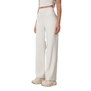 Pantalons de yoga personnalisés pour femmes, pantalons de sport à jambes larges, pantalons de yoga taille haute, leggings évasés pour femmes - Product Image 3