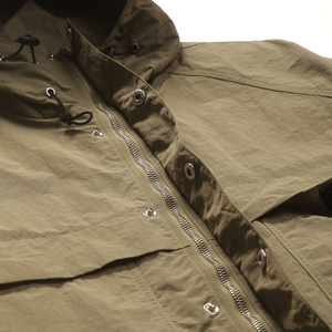 Chaqueta Cortavientos de Invierno Impermeable de Nailon para Hombre, Talla Grande, Estilo Casual, Vintage, Retro, con Capucha, Pantalones Deportivos Activos, 2025 - Product Image 5