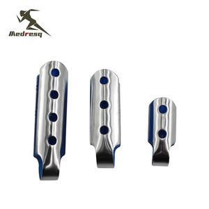 Metresq diskon besar peralatan kesehatan medis produk perawatan rumah terapi fisik aluminium jari belat dukungan Cot katak belat - Product Image 2