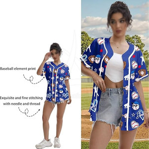 Ropa deportiva, camiseta de softbol superventas, camiseta de softbol de secado rápido, camiseta de softbol ajustada - Product Image 3