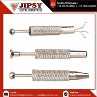 Outils de fabrication de bijoux en cire métallique à 4 broches avec revêtement noir Outil de ramassage de diamants Outil de maintien de griffes Outil de sélection de perles Pierres de préhension