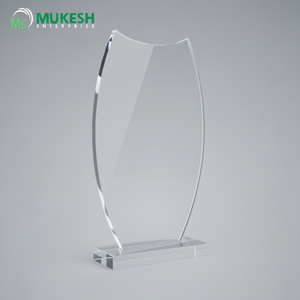 Trofeo de Acrílico Ovalado Curvo de Alta Calidad, Pulido y Duradero, Grabado Personalizado, Premio Deportivo Corporativo, Reconocimiento a Empleados, Proveedor Mayorista - Product Image 3