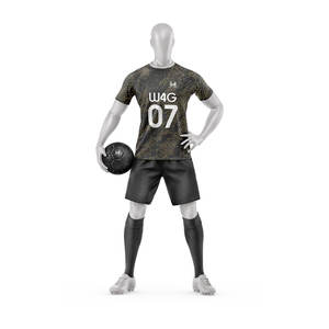 Uniformes de Equipo de Juego para Hombre, Ropa Deportiva de Fútbol para Niños, Camiseta de Fútbol de Manga Corta para Entrenamiento - Product Image 3