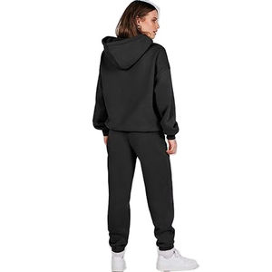 2024 chándal para mujer 100% cintura elástica de alta calidad ropa deportiva cómoda chándal conjunto completo lavable precio barato chándal - Product Image 4