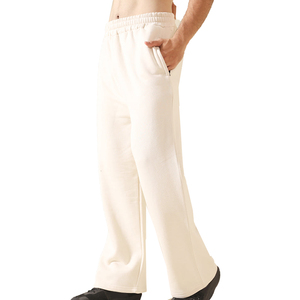 กางเกงสไตล์ลำลองของผู้ชายกางเกงเอวยางยืดแบบปิดตรงตรงกลางดีไซน์ทรงหลวมน้ำหนักเบา2025ส่วนตัว - Product Image 1