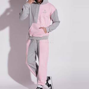 Ropa informal sólida con capucha de invierno Etiqueta privada Último diseño Forro polar de manga larga para hombres Chándal transpirable de secado rápido OEM - Product Image 4