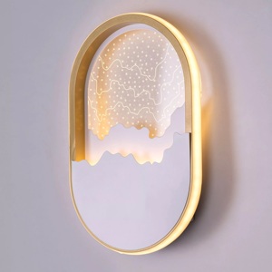 Modern Round Metal Wall <b>Hanging</b> Lamp for Living Room Bedroom Home Use Hot Selling Decorative Lighting Wall Lamp - Product Image 3