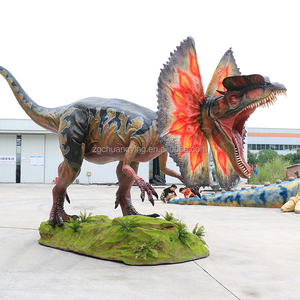 Jurassic Dino Theme Park <strong>Life</strong> <strong>Size</strong> Mechanical Animatronic Dinosaur <strong>Robot</strong> Model - Product Image 1
