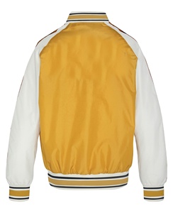 Veste de baseball universitaire en satin de haute qualité pour hommes OEM nouvelle tendance Style de rue respirant broderie saison d'hiver avant - Product Image 2