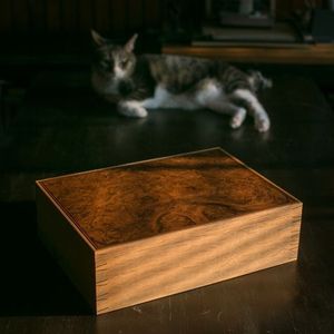 HANDMADE TRENDY SOLID <b>WOODEN</b> GIFT <b>Box</b> and Jewellery <b>Storage</b> <b>Box</b> for Christmas Decoration - Product Image 4