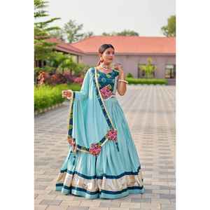 Shree Ram Creation está lanzando Navratri Special Gamathi Work Lehenga choli - Product Image 1