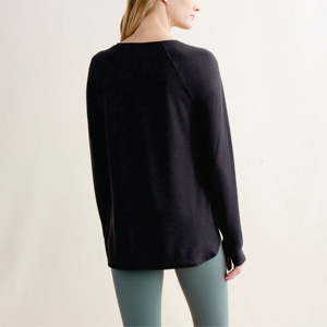 92% Polyester Recyclé 8% Spandex Slim Fit Séchage Rapide Évacuation De L'humidité Anti Odeur Poivre Noir Renouveler Respirant À Manches Longues T - Product Image 3