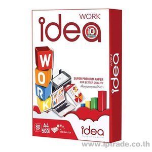 Idea Work Copy <b>Paper</b> A4 80 Gsm 500 Sheets Per <b>Ream</b> Brand Photocopy <b>Paper</b> - Product Image 2