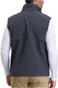 Haute Qualité Conception Personnalisée Softshell Gilet Conception Professionnelle Top Qualité Respirant En Gros Personnalisable Hommes Softshell Gilet - Product Image 4