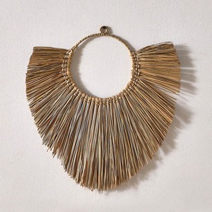 Handmade sea grass <b>wall</b>-mounted hanging <b>art</b> wholesale coastal themed raffia seagrass <b>wall</b> decor - Product Image 6