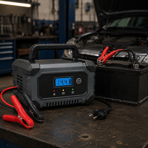 Arrancador de Baterías Portátil para Auto de 12V, Arrancador de Emergencia Profesional para Motocicletas, Camiones y Barcos - Product Image 5