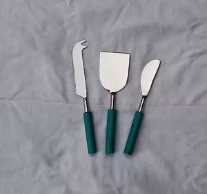 Ensemble de couteaux à fromage en métal et à manche en corne de conception simple pour la maison et l'hôtel couverts de cuisine et couverts de décoration de table - Product Image 4