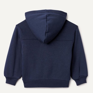 Sweat-shirt à capuche doublé en sherpa pour garçons, sweat-shirt uni, pull à capuche en molleton pour enfants, garçons, filles, enfants - Product Image 5