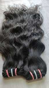 Proveedor superior Paquete de cabello Remy indio de alta calidad Cabello crudo Virgen sin procesar Onda de agua suelta profunda Cabello de alineación de cutícula suave - Product Image 3