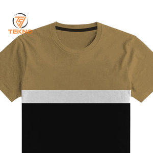 Vente en gros 100% de t-shirts 100% coton avec logo personnalisé pour hommes, t-shirt anti-rides à manches courtes - Product Image 6