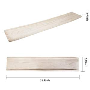 Bol à pâte en bois rustique décoratif de cuisine artisanale fabriqué à partir de bois naturel durable parfait pour pétrir la pâte servant du pain - Product Image 3