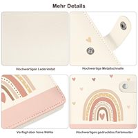 Großhandel Handgefertigte Produkte für Schwangere Mütter und Kind, Notizbuchhülle aus PU-Leder, Sublimations-Mutterpasshülle