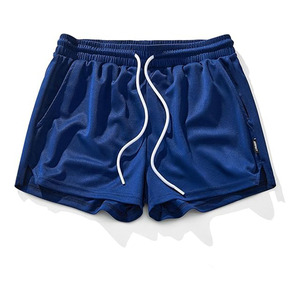 <b>Men</b> <b>Pink</b> Mesh Gym <b>Shorts</b> Elastic Waist Drawstring Quick Dry Anti-Wrinkle 100% Polyester Running Custom Logo Design Service - Product Image 6
