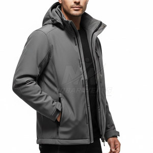 Light <b>Men</b> Softshell <b>Jackets</b> Breathable Water Repellent Outdoor Adventure Hiking <b>Lightweight</b> Everyday Wear - Product Image 4