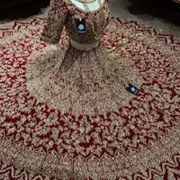2022 Designer Indian Red Color Bridal Premium Lehenga Choli Unstich Design Wedding Lahnga Choli Wholesalers Surat India