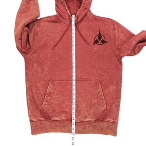 Sweats à capuche en coton épais de haute qualité pour hommes tissu respirant délavé à l'acide vente en gros OEM fabricant personnalisé pour la saison d'hiver - Product Image 5