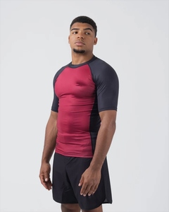 Rash Guard à manches courtes pour hommes, imprimé sur mesure, respirant, imprimé par sublimation MMA & BJJ Rushguard - Product Image 2