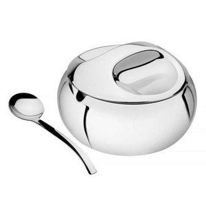 Traditional Design Stainless Steel Casseroles Durable Metal <b>Serving</b> Warm Food at Wedding and Events Regular Purpose Use - Product Image 3