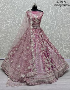 Ropa de fiesta de diseñador Lehenga Choli con Dupatta de diseñador con bordado elegante - Product Image 6