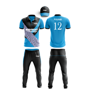 Ropa de críquet sublimada personalizada para clubes y ligas | Traje de equipo completo de camiseta Polo y pantalón de críquet juvenil para hombres y mujeres - Product Image 5