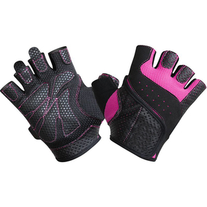 Guantes para silla de ruedas, guantes antideslizantes para entrenamiento, ligeros, sin dedos, de cuero Real, acolchados, transpirables, para silla de ruedas - Product Image 6