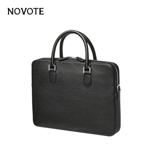 Bolso de Piel para Portátil 2026, Diseño Moderno con Patrón de Lichee, Gran Capacidad, para MacBook Pro 15.5, Delgado, Tipo <span class=keywords><strong>Mensajero</strong></span>, Rígido e Impermeable - Product Image 2