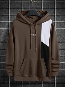 Sudadera con Capucha de Forro Polar Transpirable TRENDY, Cómoda para Invierno, Mezcla de Poliéster/Algodón, Bordada, Teñida Lisa, con Técnicas Digitales y de Cuentas - Product Image 6