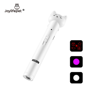לייזר פלסטיק טיזר חתול לייזר נטענת USB נטענת אינפרא אדום דפוס אור הקרנה חתול צעצוע חיית מחמד מספק עט טיזר חתול - Product Image 1