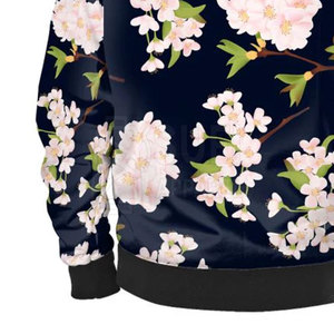 Solid Color Unisex <b>Bomber</b> <b>Jacket</b> Winter Front Logo Printed Casual Outerwear Eco-Friendly Windproof Custom Branding Polyester - Product Image 6