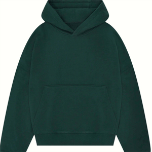 Sweat à capuche pour homme 100% coton délavé à l'acide Streetwear Vintage Winter Sweater in Stone Washed Style - Product Image 1